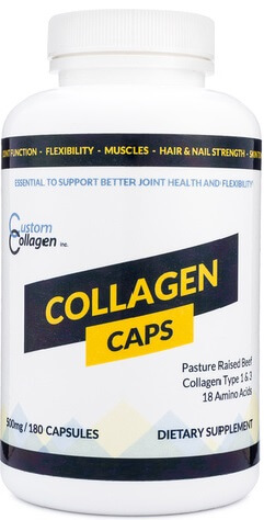 Beef Gelatin Capsules | Buy Affordable Beef Collagen Peptide Capsules ...